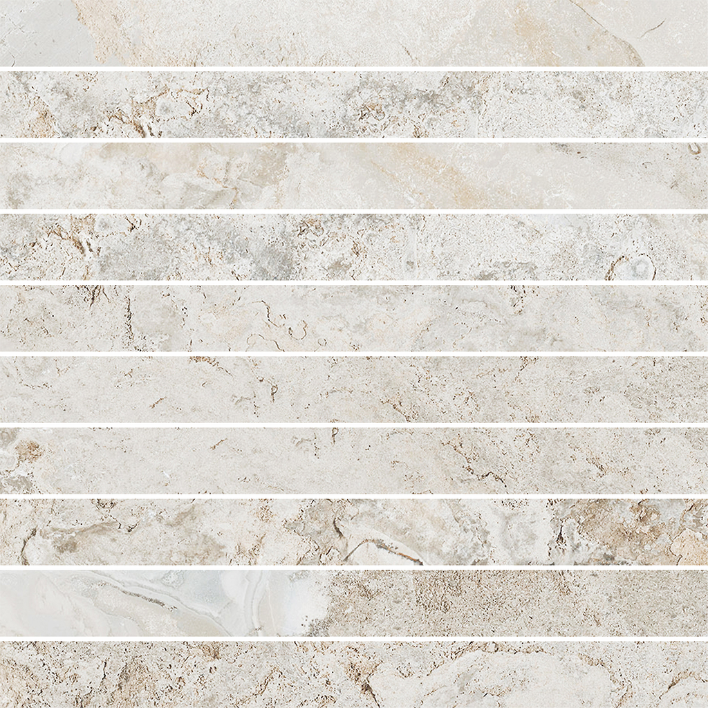 Finger Linen Structured Silk Mosaic
