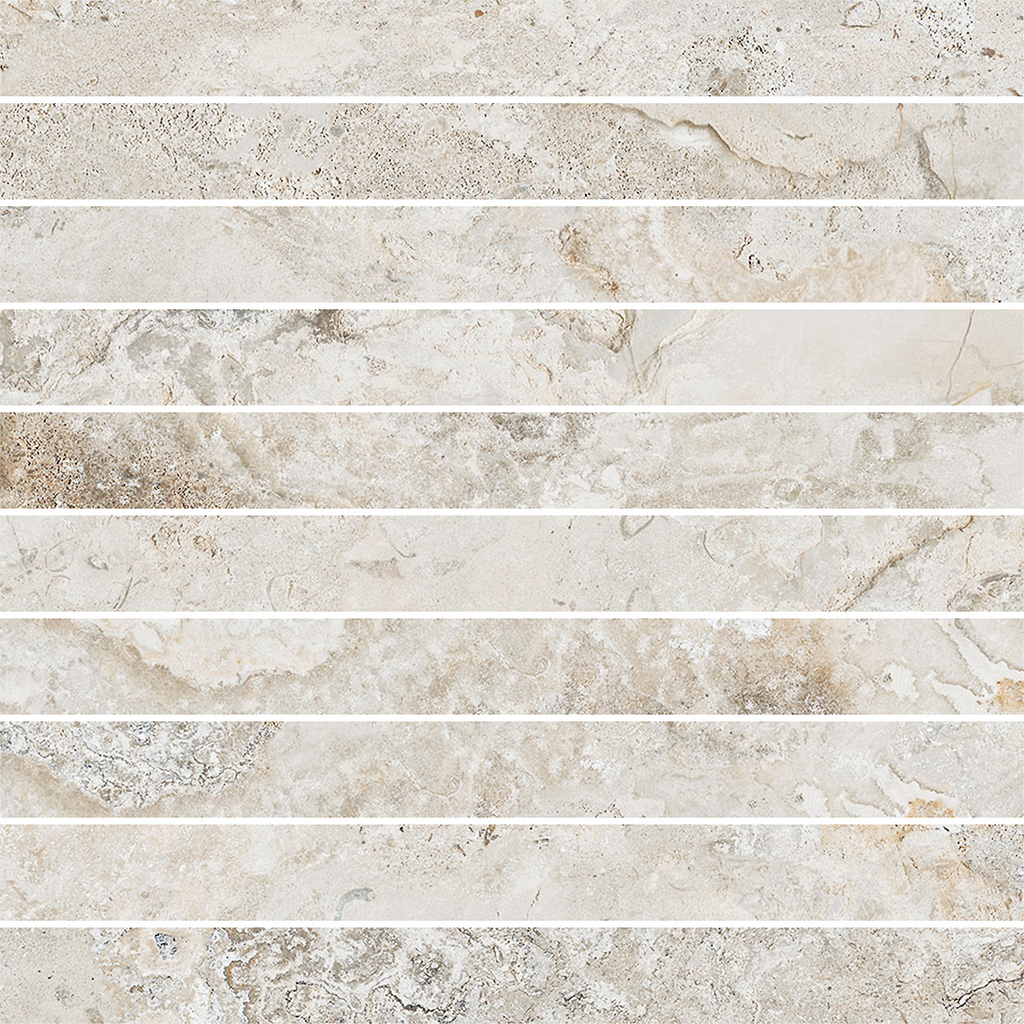 Finger Linen Structured Silk Mosaic