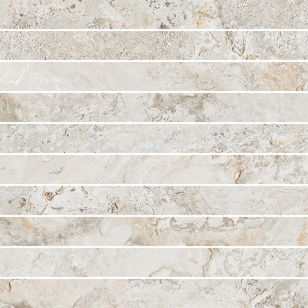 Finger Linen Structured Silk Mosaic
