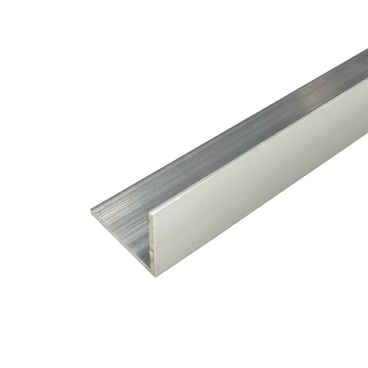 Unperforated Angle Alumin Bright Silver 40 x 25 x 1.5x3000mm