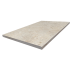 Pompeii Travertine Crema Pencil Edge Structured Textured Paver (Pack of 2)