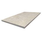 Travertine Crema Pencil Edge Structured Textured Paver (Pack of 2)