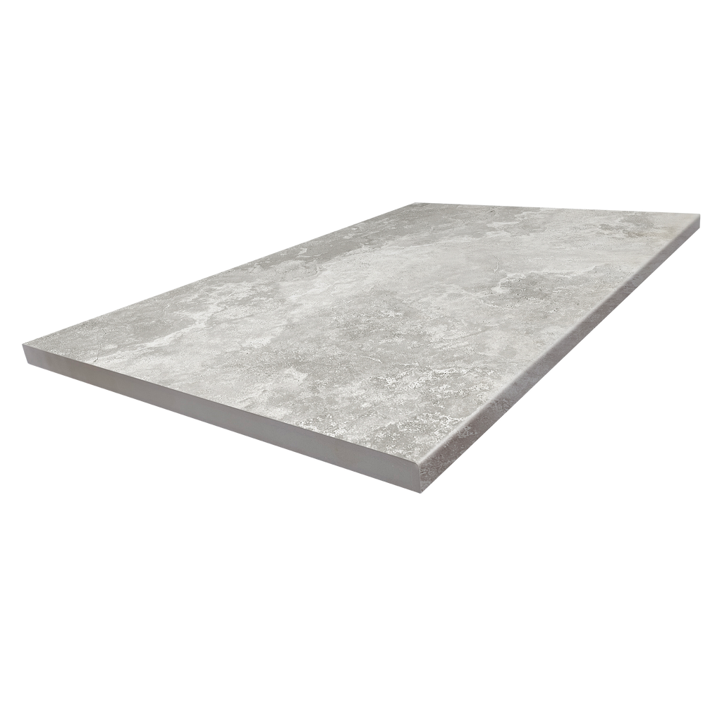 Travertine Tortora Pencil Edge Structured Textured Paver (Pack of 2)