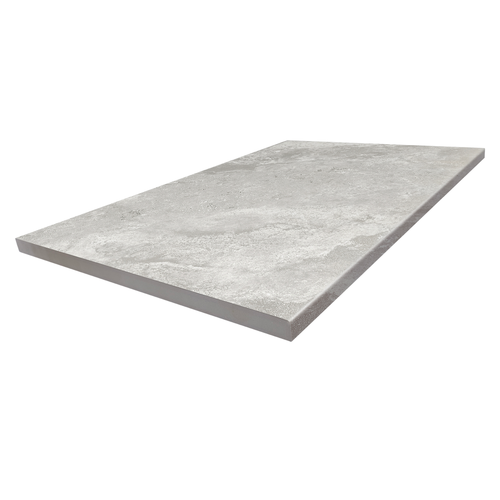 Travertine Tortora Pencil Edge Structured Textured Paver (Pack of 2)