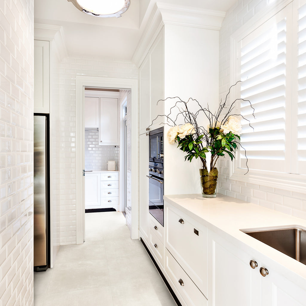 Beige Textured Tile - lifestyle view