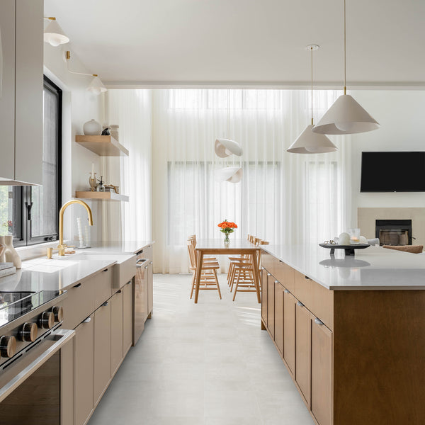 Beige Textured Tile - lifestyle view
