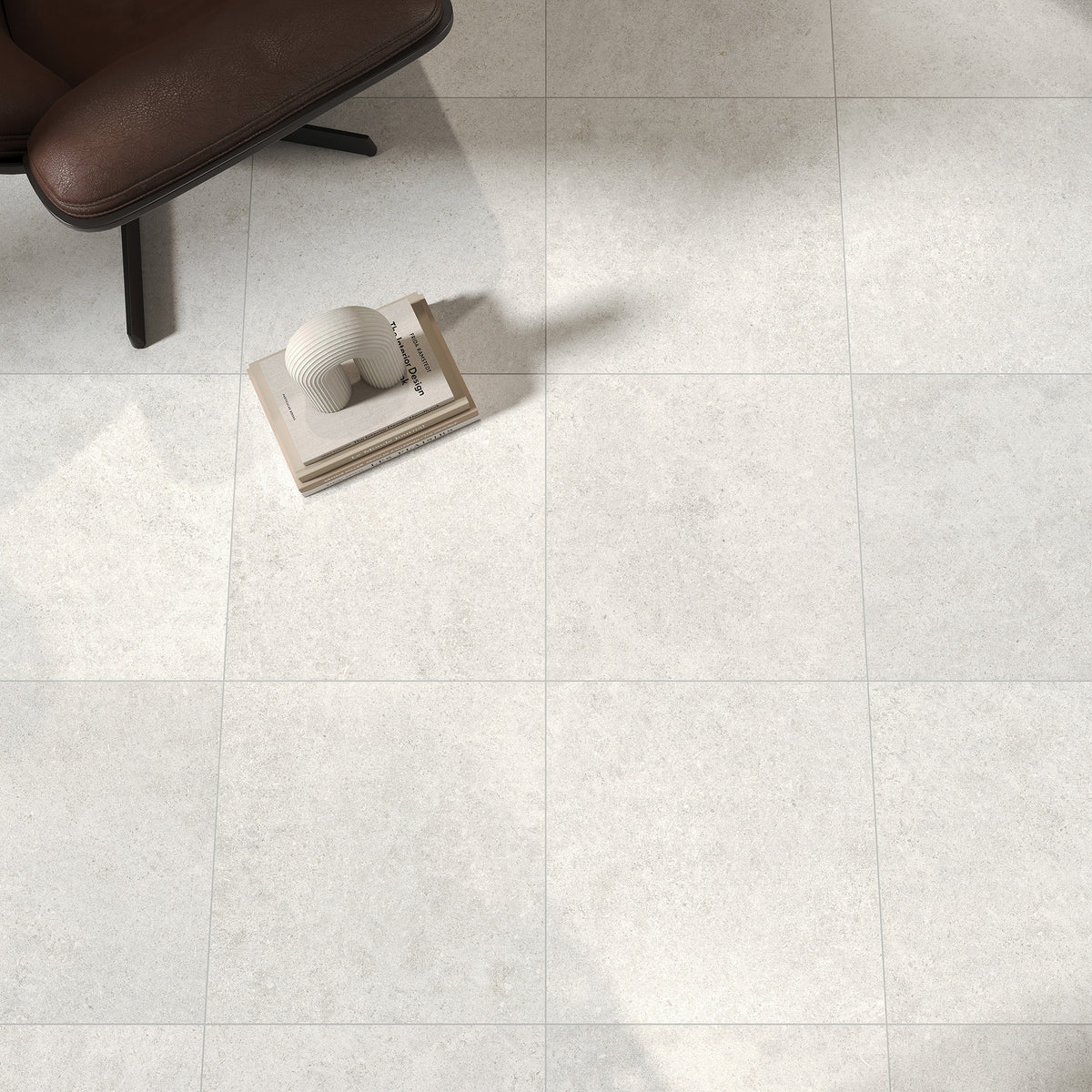 Grey Matt Tile - lifestyle view