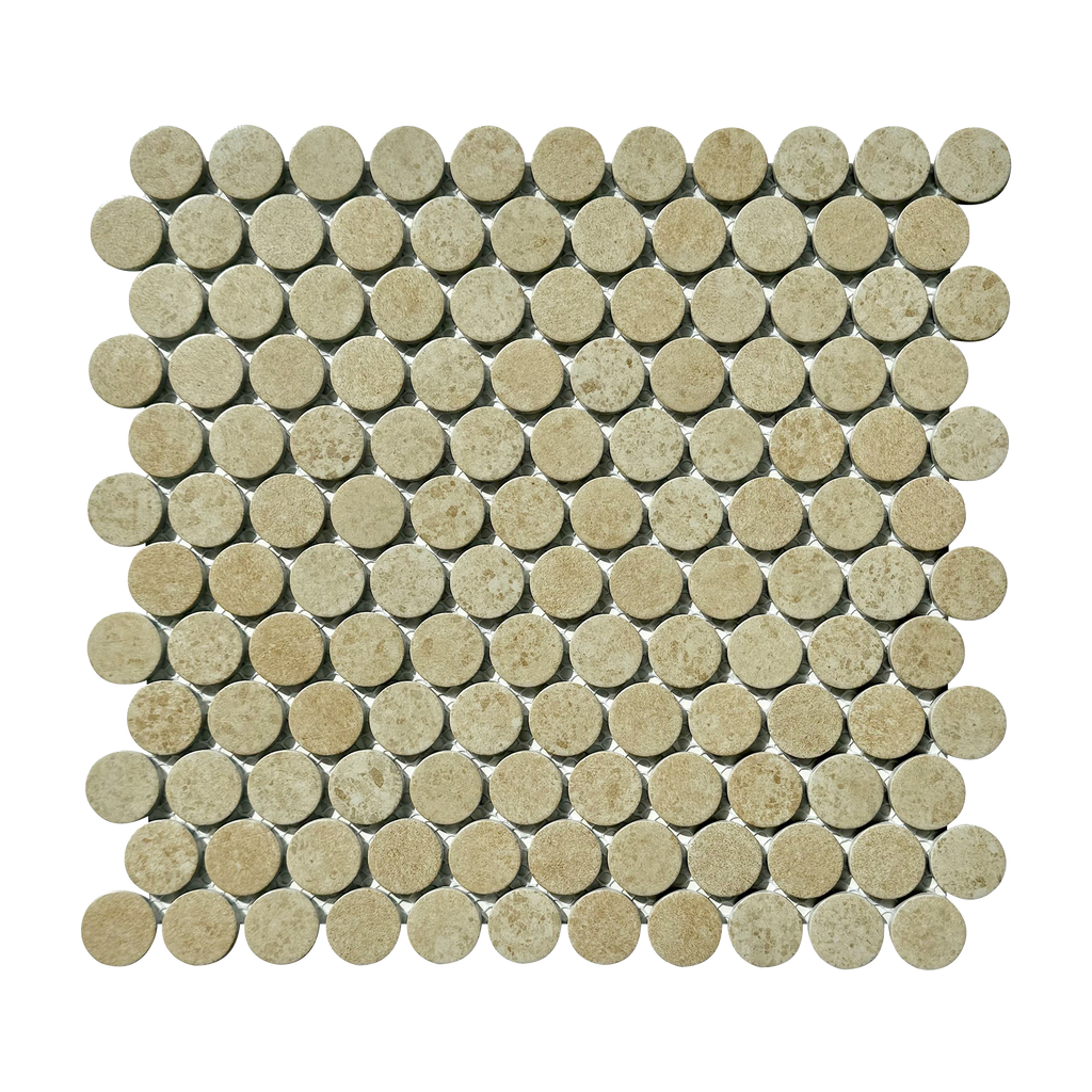 Fiorenza Beige Penny Matt Mosaic