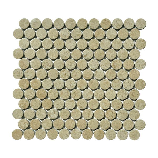 Fiorenza Beige Penny Matt Mosaic