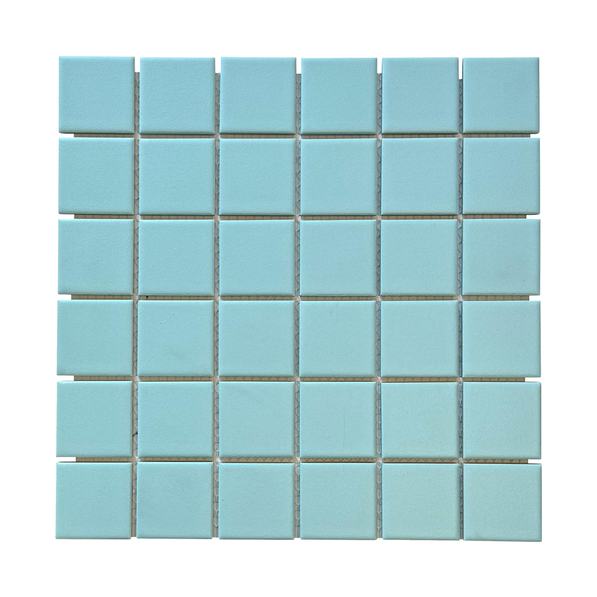 Regency-Square Duck Egg Square Textured Mosaic