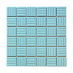 Regency-Contour Duck Egg Contour Embossed Textured Mosaic