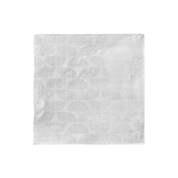 Terra White Audra Structured HiLite Matt Tile