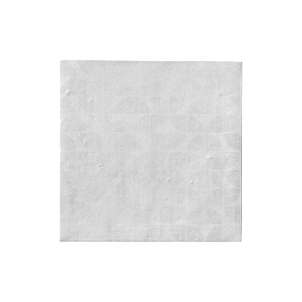 White Audra Structured HiLite Matt Tile