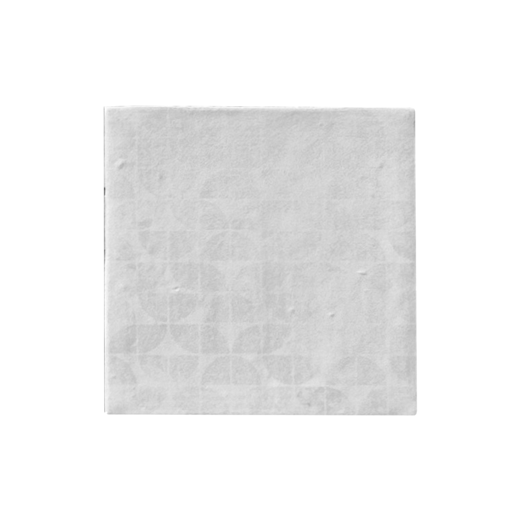 White Audra Structured HiLite Matt Tile