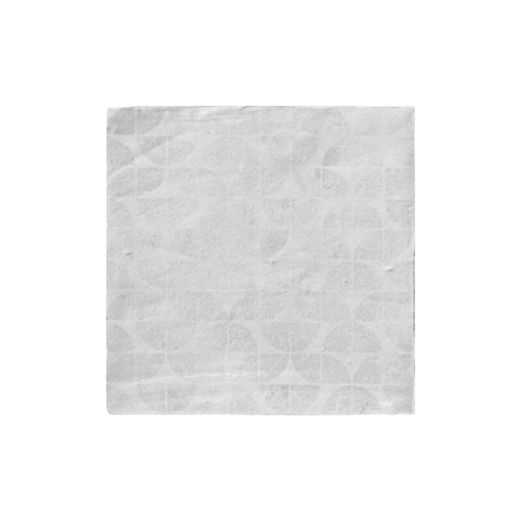White Audra Structured HiLite Matt Tile