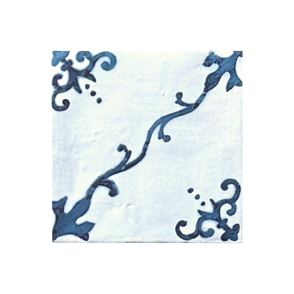 White Evelina Structured HiLite Matt Tile