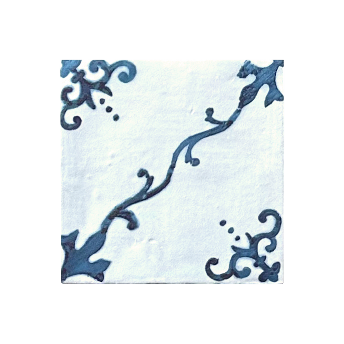 White Evelina Structured HiLite Matt Tile