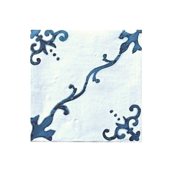White Evelina Structured HiLite Matt Tile