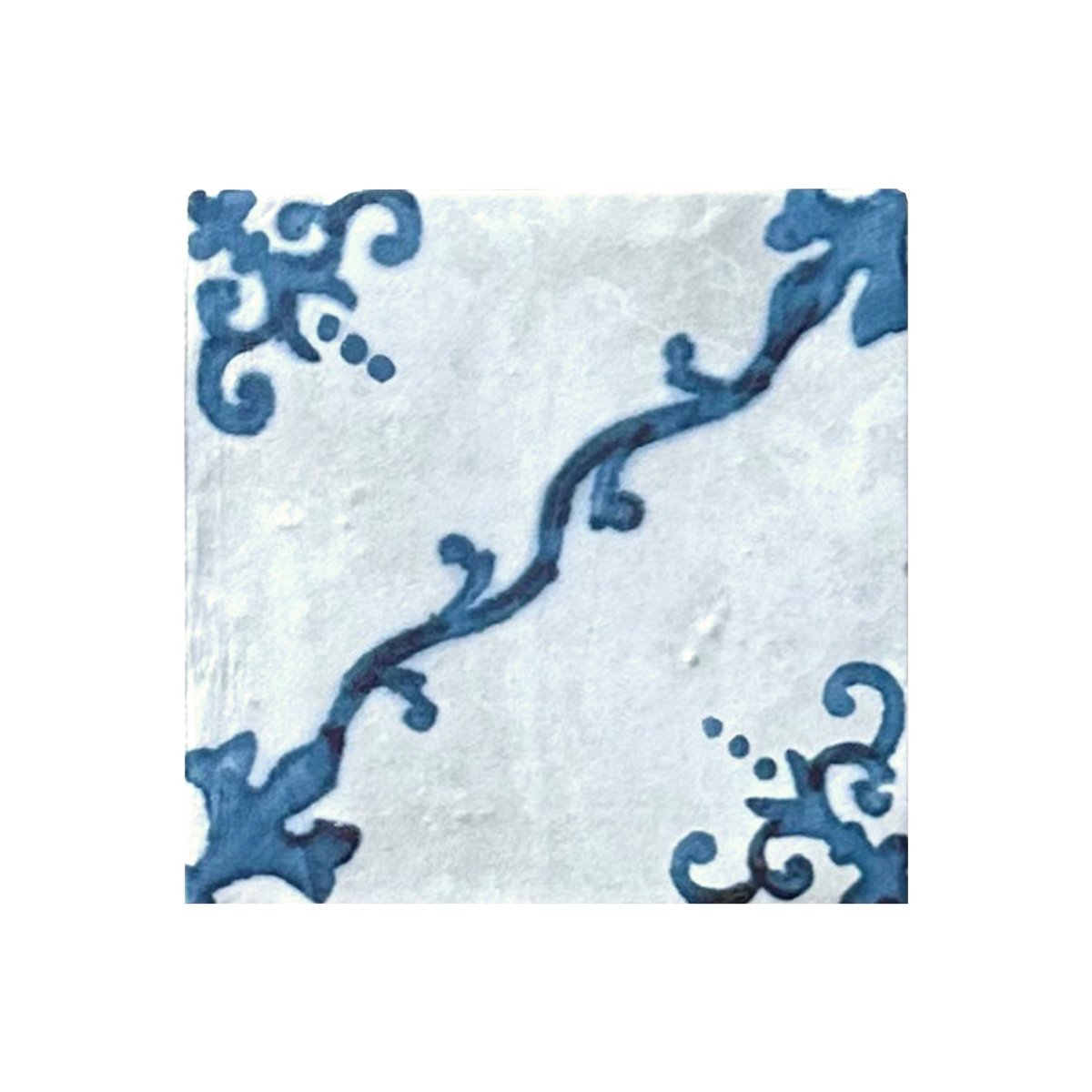 White Evelina Structured HiLite Matt Tile