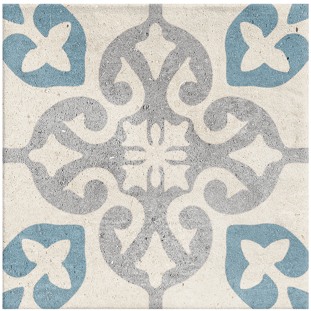 Blue Spring Structured Textured Tile