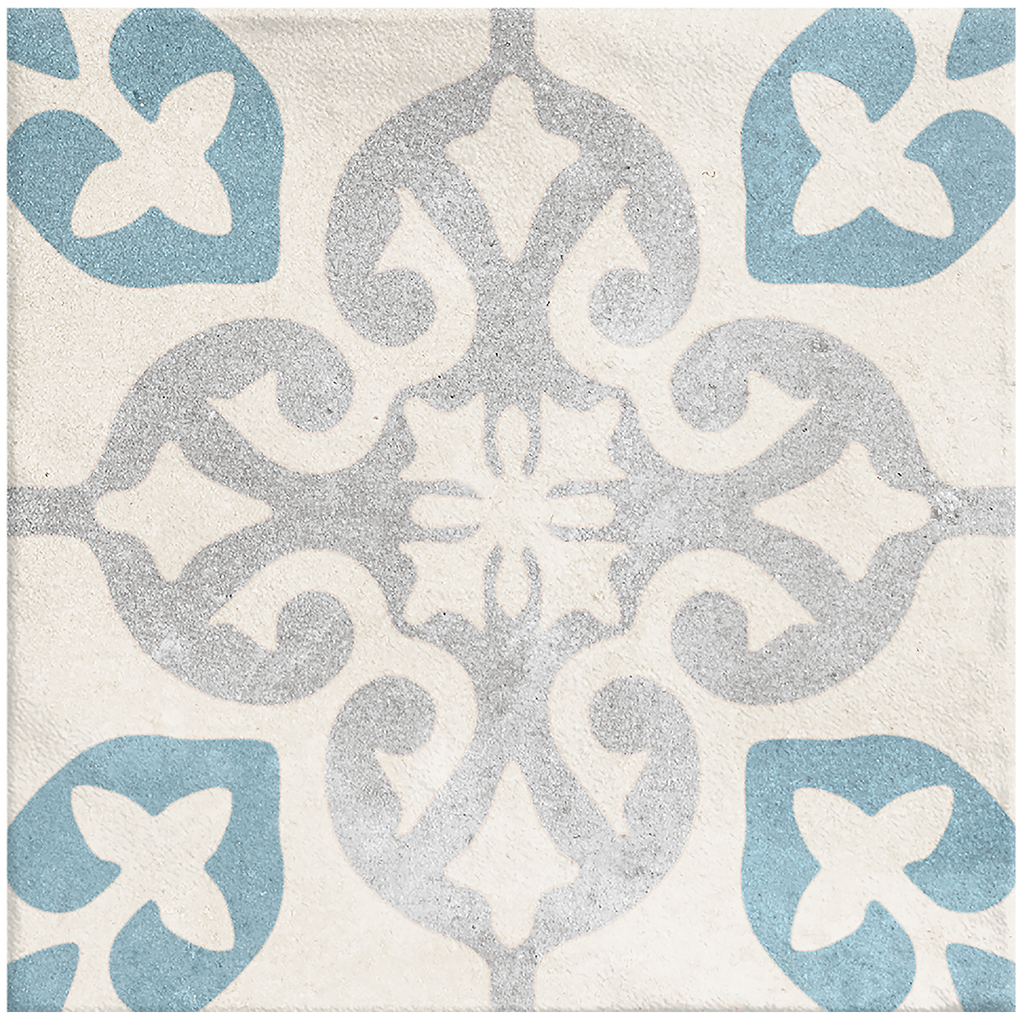 Blue Spring Structured Textured Tile