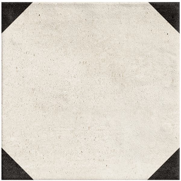 Black Dot Structured Textured Tile