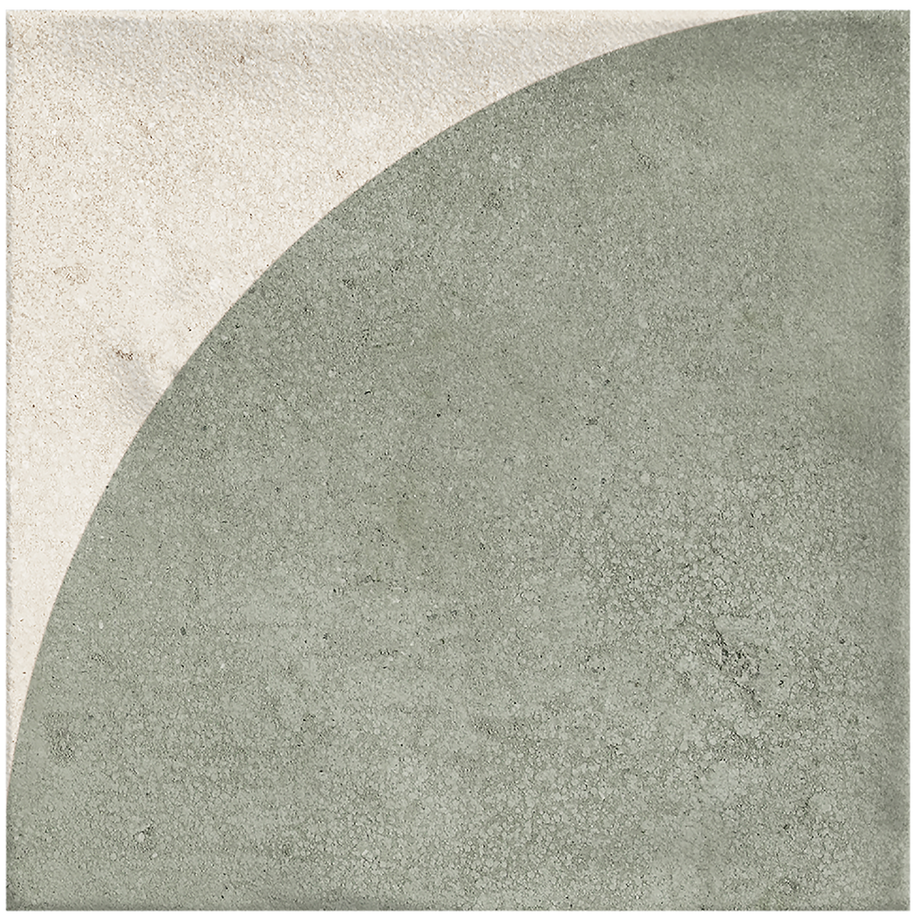 Green Moon Structured Textured Tile