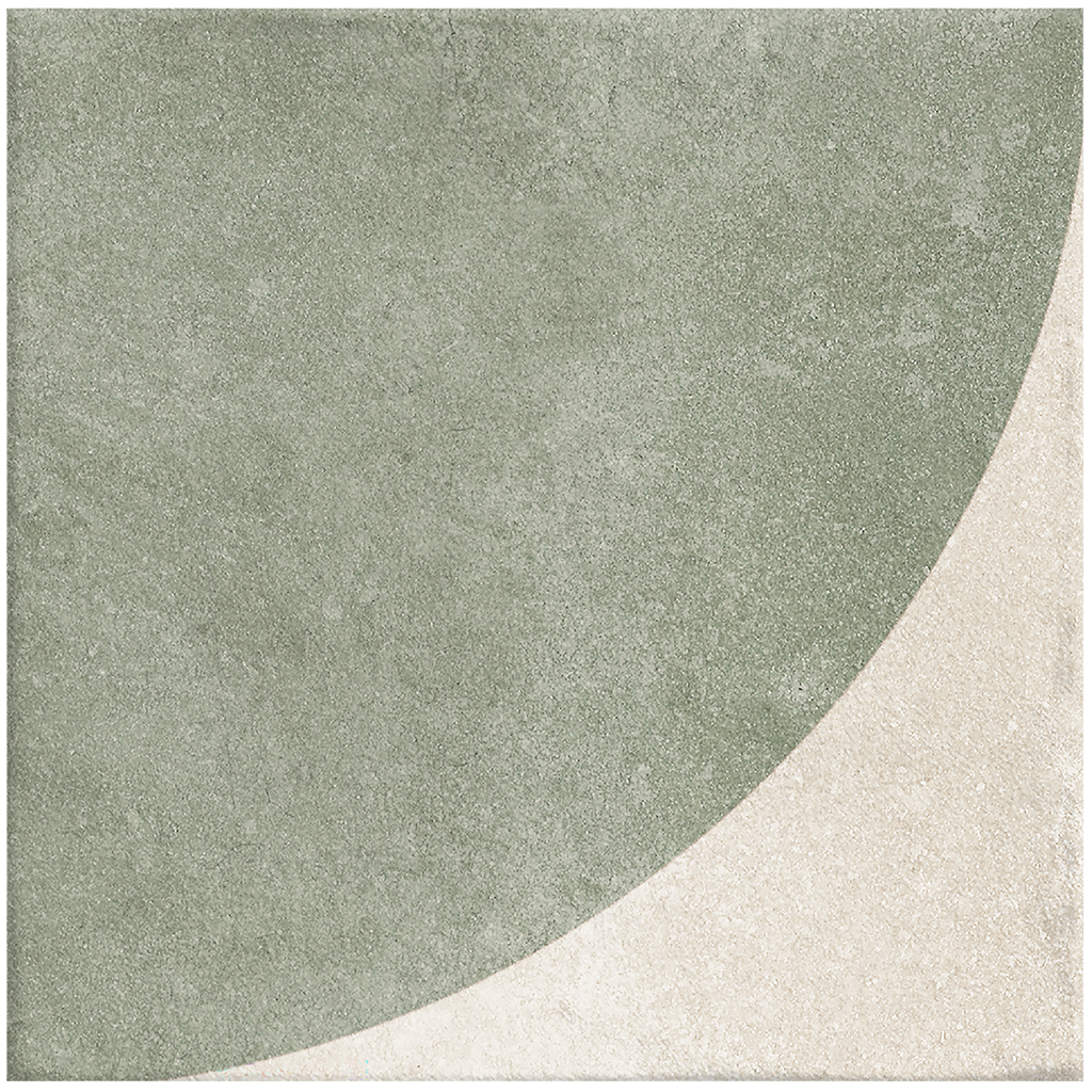 Green Moon Structured Textured Tile