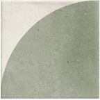 Green Moon Structured Textured Tile