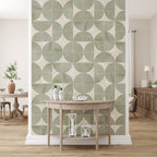 Green Moon Structured Textured Tile - lifestyle view