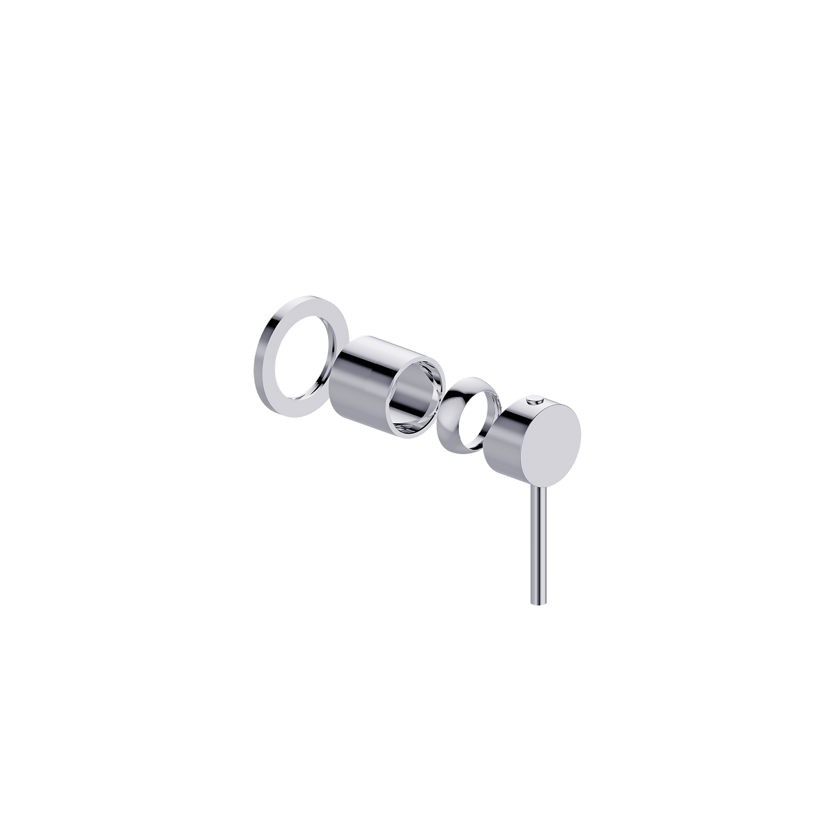 Wall/Shower Mixer Trim Kit Chrome