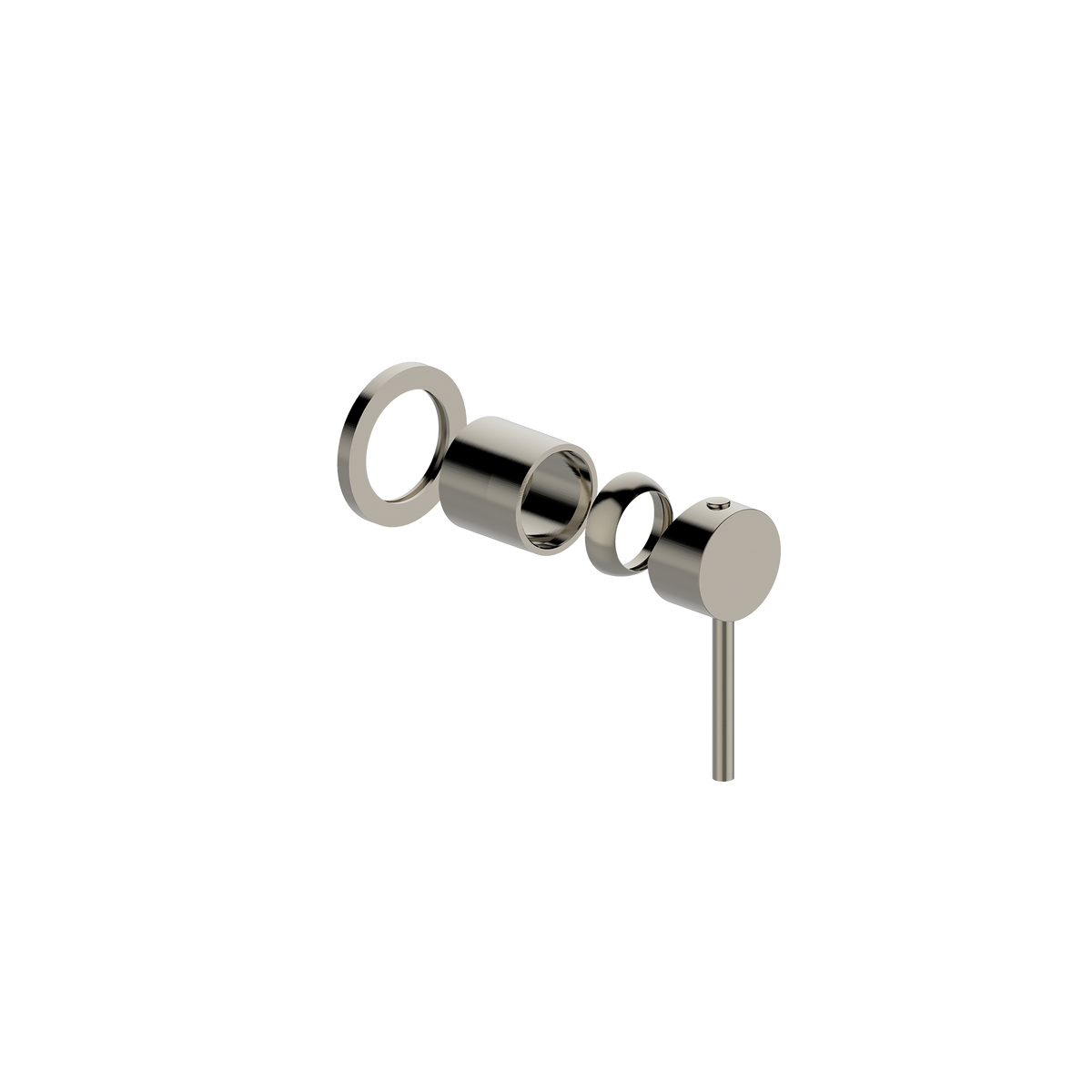 Wall/Shower Mixer Trim Kit Brushed Nickel