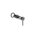 Wall/Shower Mixer Trim Kit Brushed Gun Metal