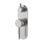 Wall/Shower Mixer W Divertor Trim Kit Brushed Nickel
