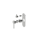 Wall/Shower Mixer W Divertor Trim Kit Brushed Nickel
