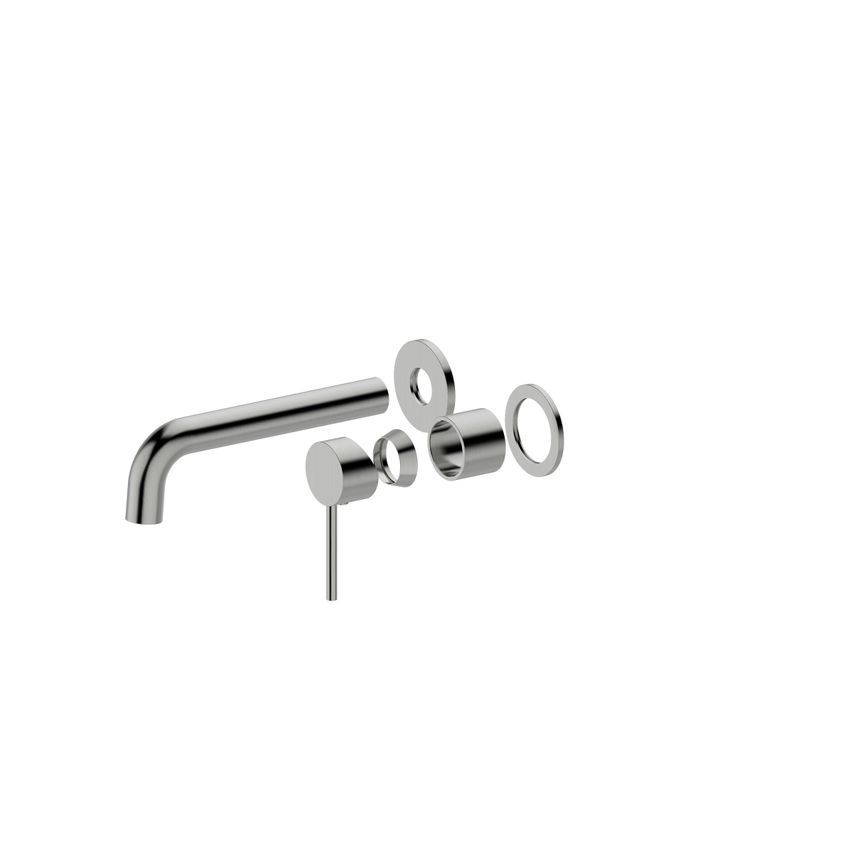Wall Basin Set 190 Trim Kit Brushed Nickel
