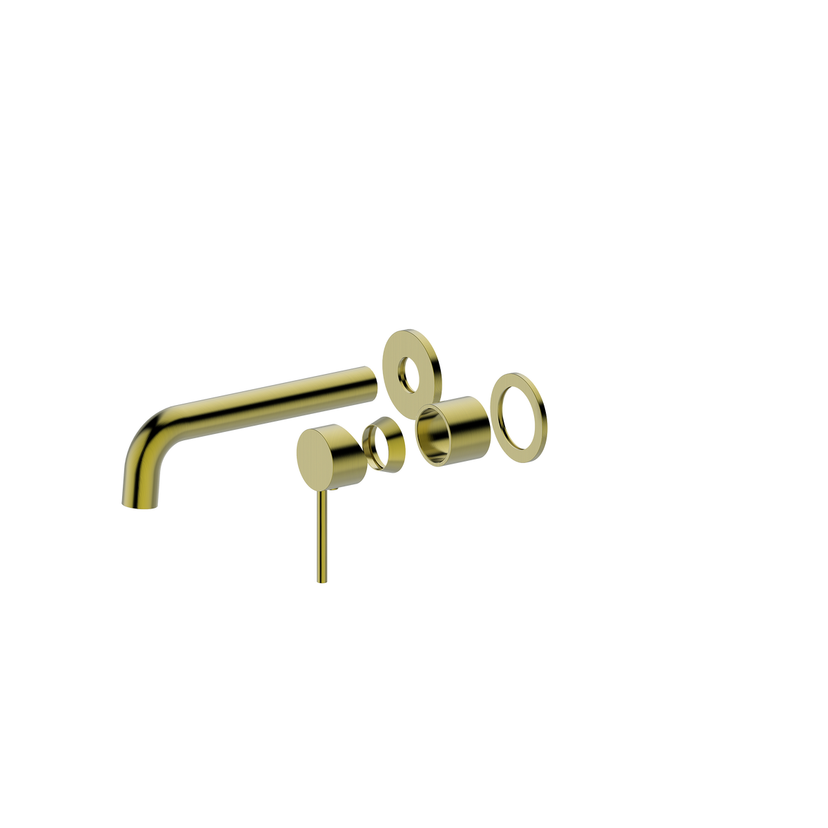 Wall Basin Set 190 Trim Kit Brushed Gold