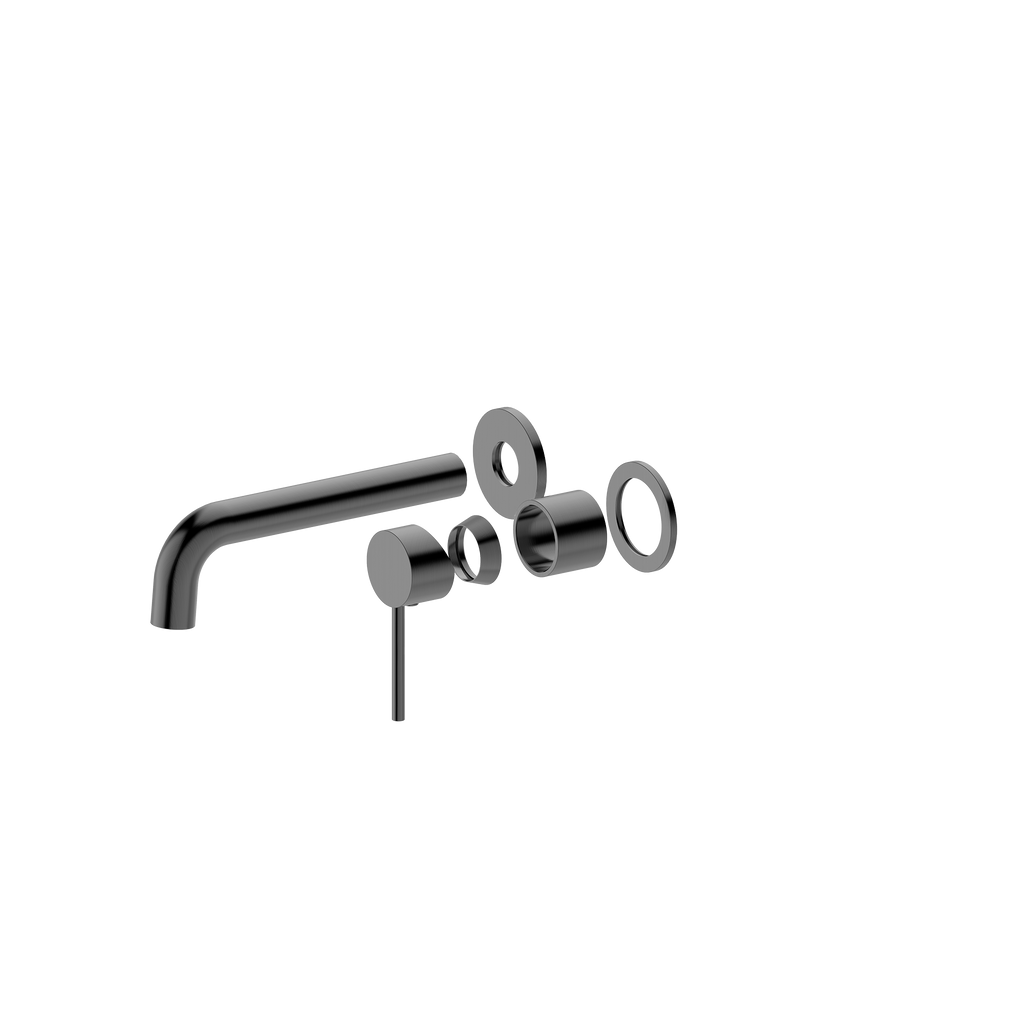 Wall Basin Set 190 Trim Kit Brushed Gun Metal