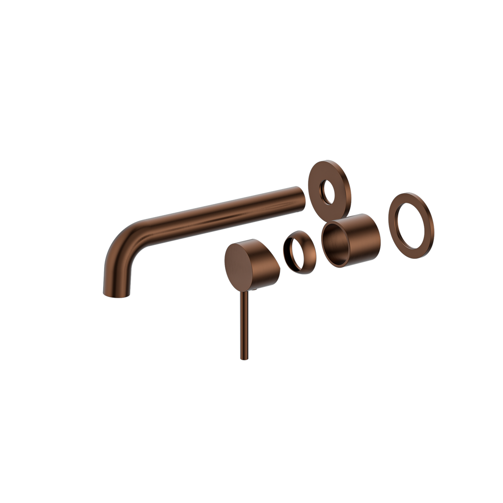 Wall Basin Set 190 Trim Kit Brushed Copper