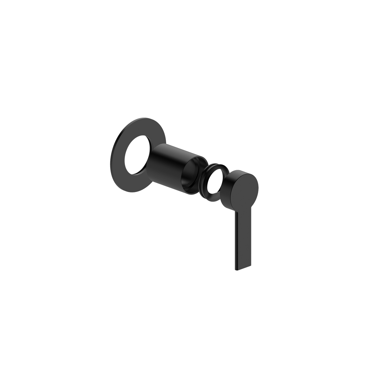 Wall/Shower Mixer Trim Kit Matte Black