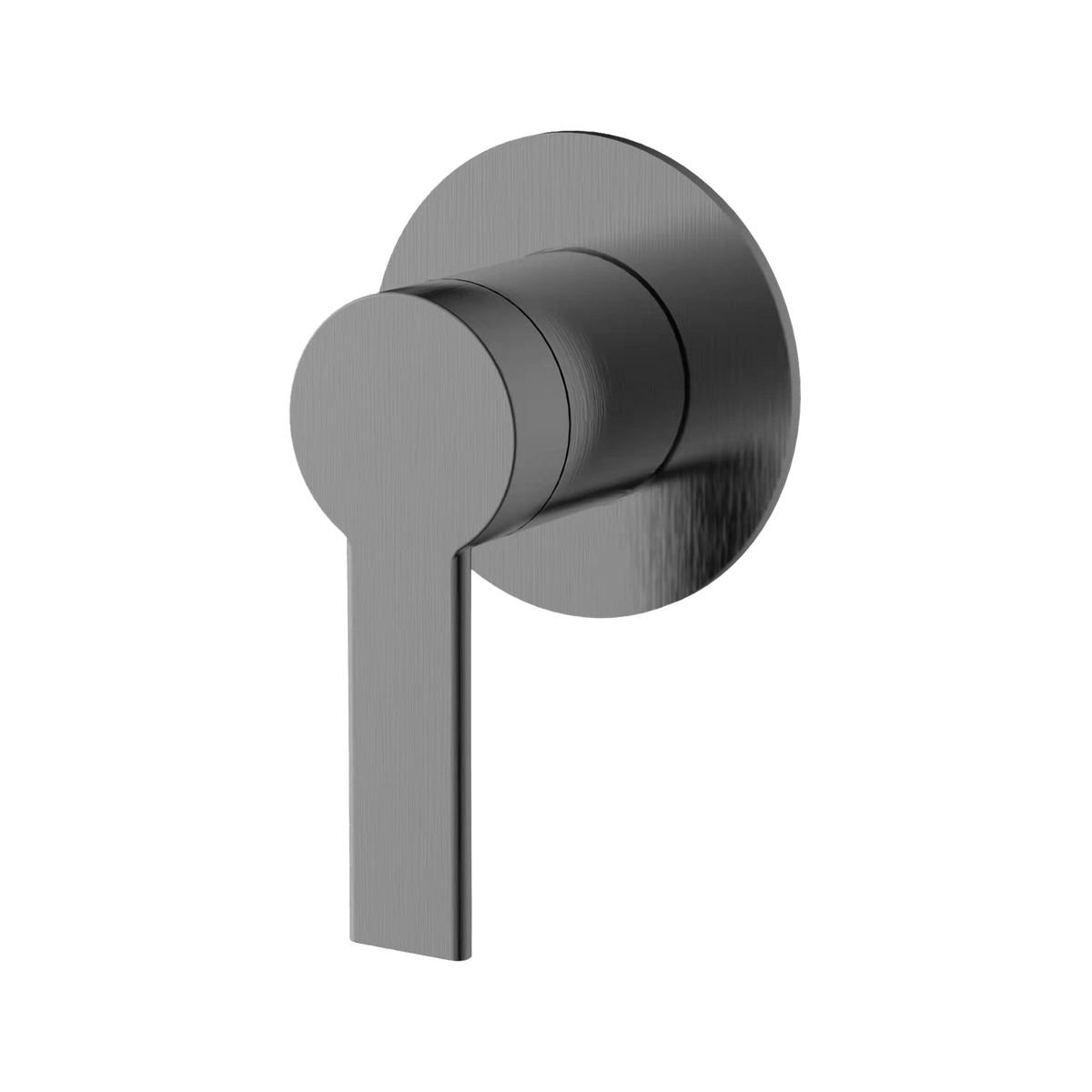 Wall/Shower Mixer Trim Kit Brushed Gun Metal