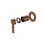 Wall/Shower Mixer Trim Kit Brushed Copper