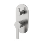Wall/Shower Mixer W Divertor Trim Kit Brushed Nickel