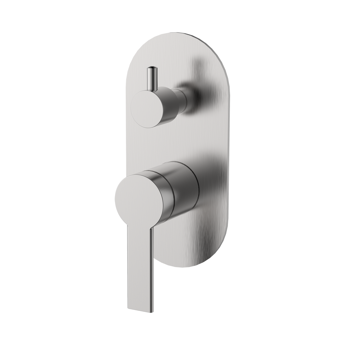 Wall/Shower Mixer W Divertor Trim Kit Brushed Nickel