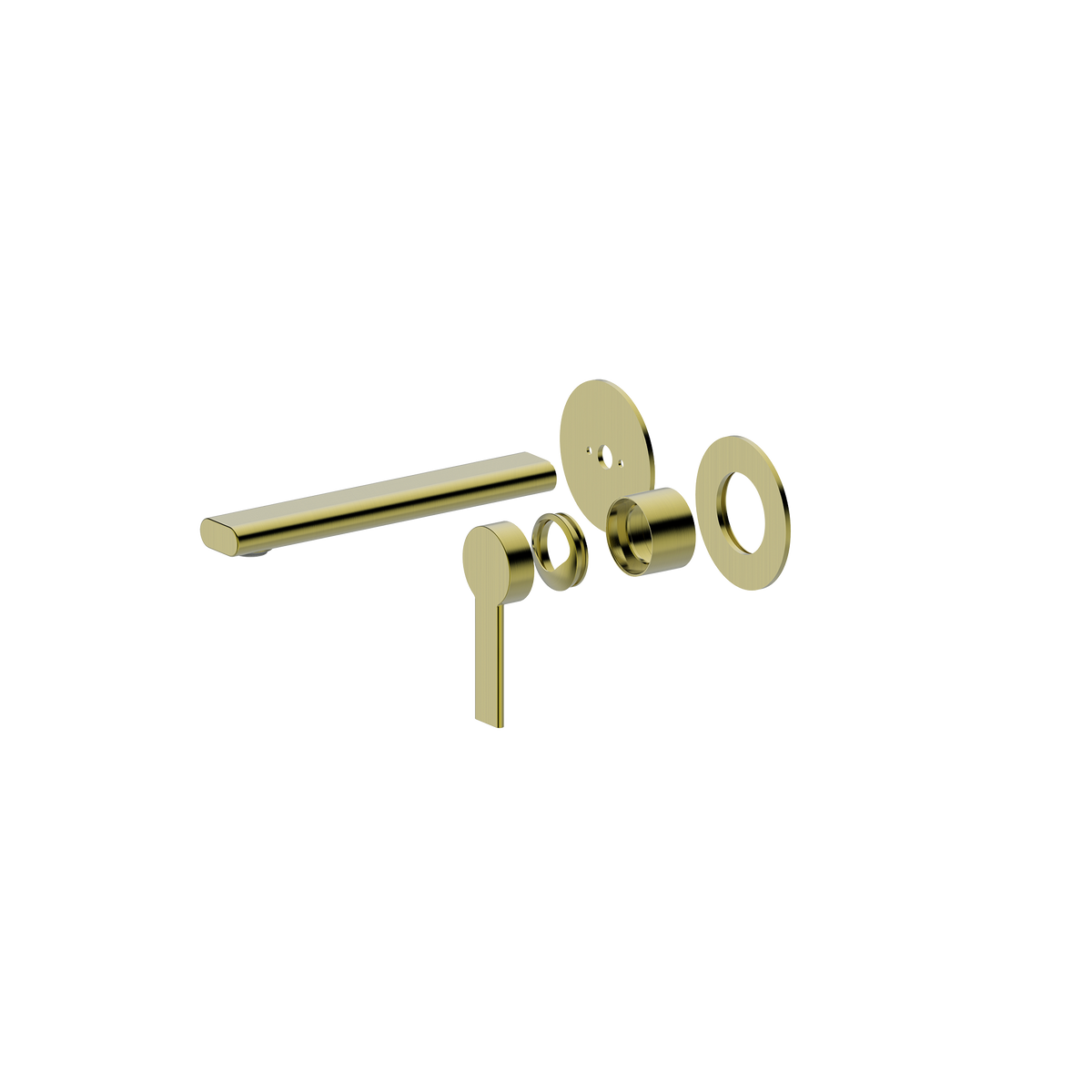 Wall Basin Set 200 Trim Kit Brushed Gold