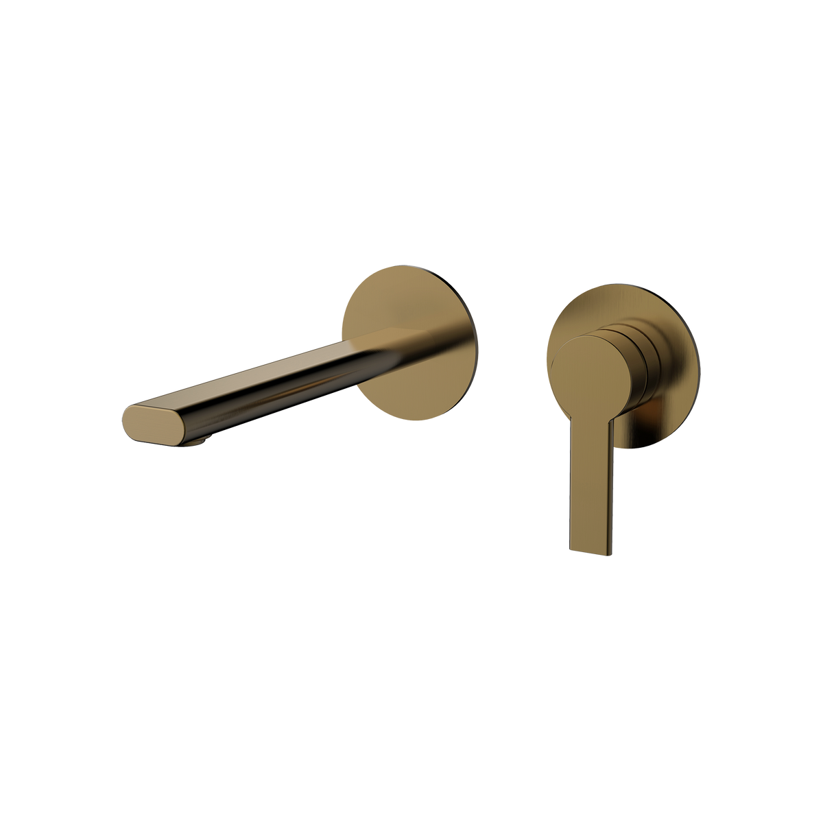 Wall Basin Set 200 Trim Kit Brushed Copper