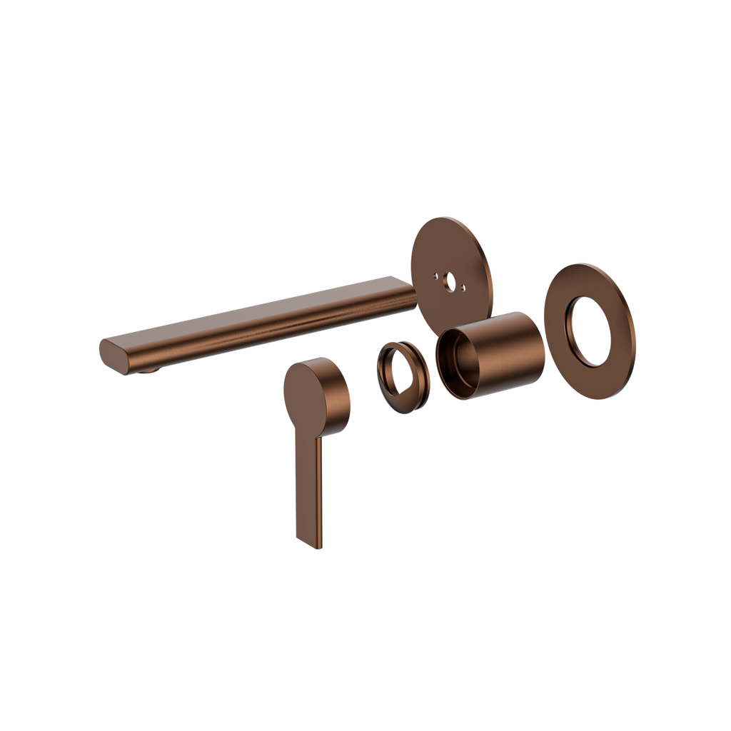 Wall Basin Set 200 Trim Kit Brushed Copper