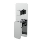 Wall/Shower Mixer W Divertor Trim Kit Chrome