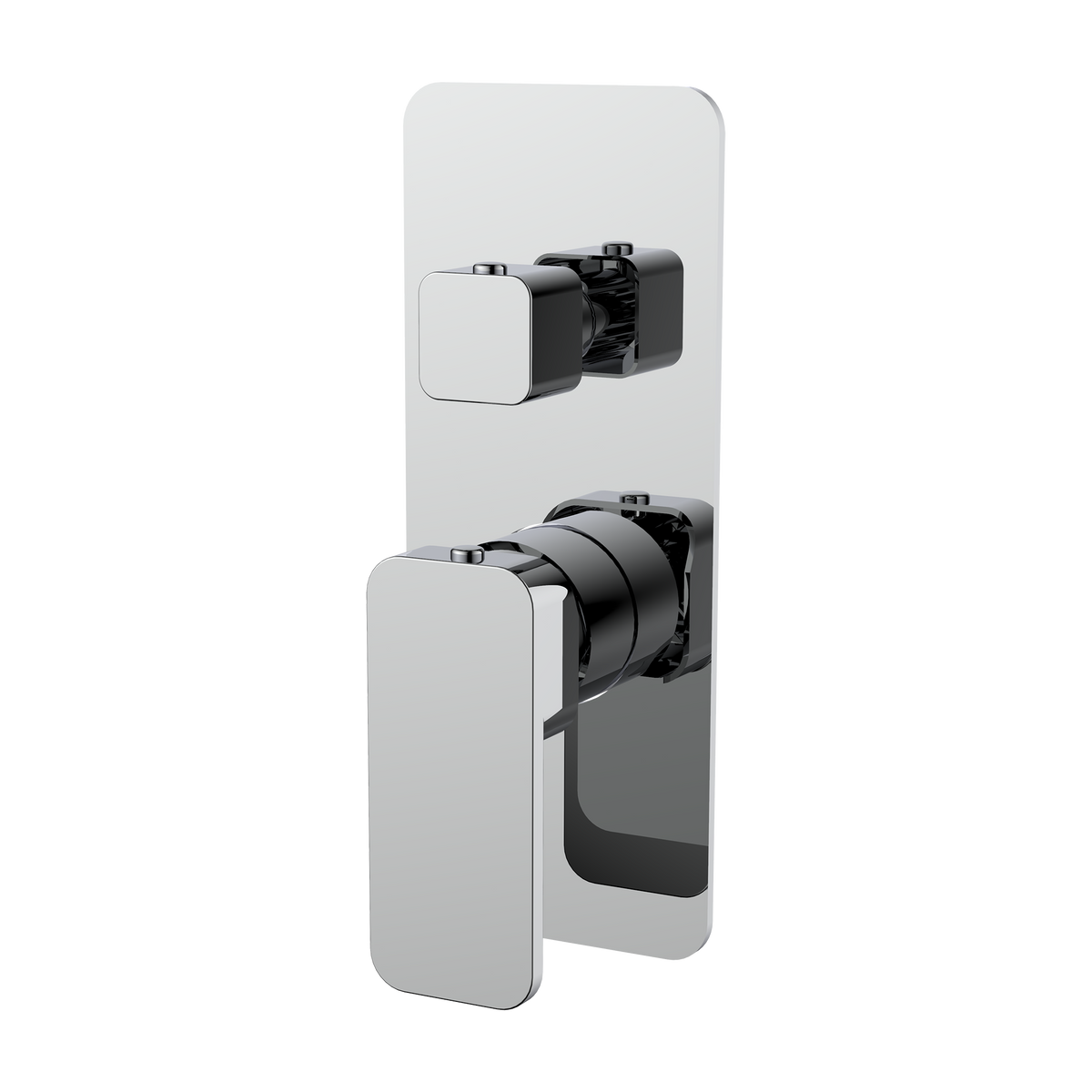 Wall/Shower Mixer W Divertor Trim Kit Chrome
