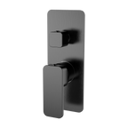 Wall/Shower Mixer W Divertor Trim Kit Brushed Gun Metal
